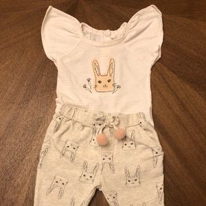 Jessica Simpson Baby bunny outfit